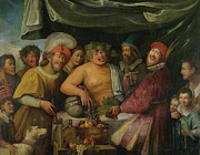 A Bacchanal Painting by Niccolo Frangipane A Bacchanal Painting by Niccolo Frangipane
