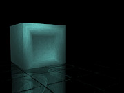 A Box Alone Digital Art by Bernie Sirelson