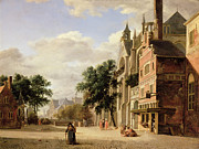 A Capriccio Of A Town Square Photograph by Jan Van Der Heyden