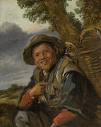 A Fisherboy By Frans Hals Painting by Frans Hals
