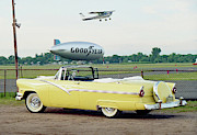 A Ford, a Blimp, and a Cessna Photograph by Ron Long