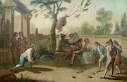 'A Game of Skittles'. Ca. 1786. Oil on canvas. Painting by Ramon Bayeu y Subias -1746-1793- 'A Game of Skittles'. Ca. 1786. Oil on canvas. Painting by Ramon Bayeu y Subias -1746-1793-