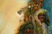 A Gathering Of Nations Painting by Denton Lund