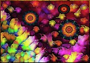A Poets Birthday Dance through Fire and Rain 2019 Mixed Media by Aberjhani