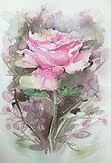 Topanga Rose Painting by Luisa Millicent Topanga Rose Painting by Luisa Millicent