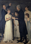 Abbe Roch-ambroise Cucurron Sicard Painting by Jerome Martin Langlois Abbe Roch-ambroise Cucurron Sicard Painting by Jerome Martin Langlois