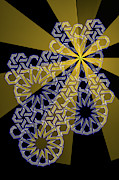 Abstract digital art based on a Fractal Digital Art by Matthias Hauser