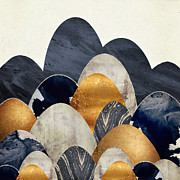Abstract Hills Digital Art by Spacefrog Designs