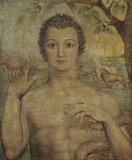 Adam Naming The Beasts, 1810 Photograph by William Blake Adam Naming The Beasts, 1810 Photograph by William Blake