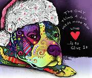 Affection Christmas Mixed Media by Dean Russo