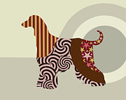 Afghan Hound Dog Digital Art by Lanre Adefioye