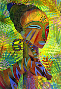 African Queens Painting by Jennifer Baird