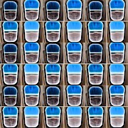 Aircraft Windows Photograph by Thomas Schroeder