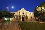Alamo Mission, San Antonio, A Famous Photograph by Yinyang