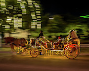 Alamo Plaza Christmas Carriage Ride     Photograph by Michael Tidwell
