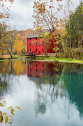 Alley Mill Autumn Photograph by Jennifer White