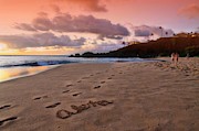 Aloha Kaanapali Beach Photograph by DJ Florek