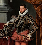 Alonso Sanchez Coello -Style of- 'El archiduque Diego Ernesto de Austria', ca. 1580, Spanish School. Painting by Alonso Sanchez Coello -1531-1588- Alonso Sanchez Coello -Style of- 'El archiduque Diego Ernesto de Austria', ca. 1580, Spanish School. Painting by Alonso Sanchez Coello -1531-1588-