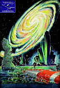 Alpheratz Painting by Frank R. Paul
