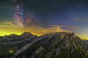 Alpstein Nights Photograph by Ralf Rohner
