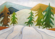 Among Giants Painting by Angeles M Pomata