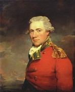 An Unknown British Officer, Probably Of 11th Painting by John Hoppner An Unknown British Officer, Probably Of 11th Painting by John Hoppner