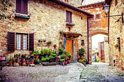 Ancient Village In Tuscany, Italy Photograph by Giorgiomagini