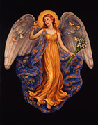 Angel 9 Painting by Edgar Jerins