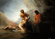 Anonymous -Follower of Goya y Lucientes, Francisco de- / 'The Execution', First half 19th century. Painting by Francisco de Goya -1746-1828-