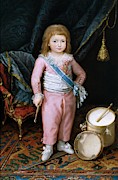 Antonio Carnicero / 'Un infante con tambor y pandereta', 1798-1802. Painting by Antonio Carnicero -1748-1814- Antonio Carnicero / 'Un infante con tambor y pandereta', 1798-1802. Painting by Antonio Carnicero -1748-1814-