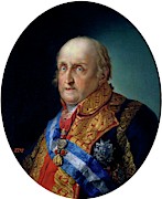'Antonio Pascual of Borboun and Saxony, Infante of Spain', ca. 1815, Spa... Painting by Vicente Lopez Portana -1772-1850- 'Antonio Pascual of Borboun and Saxony, Infante of Spain', ca. 1815, Spa... Painting by Vicente Lopez Portana -1772-1850-