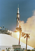 Apollo 7: Launch, 1968 Photograph by Granger