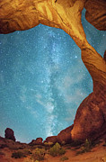 Arch And Milky Way, Arches National Photograph by Max Seigal