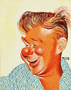 Arthur Godfrey Drawing by Al Hirschfeld