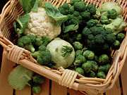 Assortment Of Cruciferous Vegetables Photograph by Science Photo Library