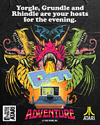 Atari X Adventure (Edition #1211) Digital Art by 50 Years of Atari NFT Collection by Butcher Billy