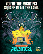 Atari X Adventure (Edition #1285) Digital Art by 50 Years of Atari NFT Collection by Butcher Billy