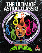 Atari X Asteroids (Edition #1543) Digital Art by 50 Years of Atari NFT Collection by Butcher Billy