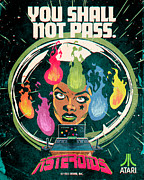 Atari X Asteroids (Edition #249) Digital Art by 50 Years of Atari NFT Collection by Butcher Billy
