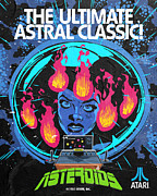 Atari X Asteroids (Edition #2583) Digital Art by 50 Years of Atari NFT Collection by Butcher Billy