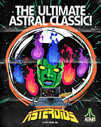Atari X Asteroids (Edition #918) Digital Art by 50 Years of Atari NFT Collection by Butcher Billy