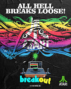Atari X Breakout (Edition #1894) Digital Art by 50 Years of Atari NFT Collection by Butcher Billy