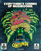 Atari X Centipede (Edition #230) Digital Art by 50 Years of Atari NFT Collection by Butcher Billy