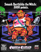 Atari X Crystal Castles (Edition #1456) Digital Art by 50 Years of Atari NFT Collection by Butcher Billy