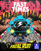 Atari X Fatal Run (Edition #1309) Digital Art by 50 Years of Atari NFT Collection by Butcher Billy
