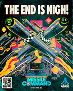Atari X Missile Command (Edition #2411) Digital Art by 50 Years of Atari NFT Collection by Butcher Billy