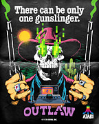 Atari X Outlaw (Edition #2009) Digital Art by 50 Years of Atari NFT Collection by Butcher Billy