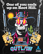 Atari X Outlaw (Edition #2309) Digital Art by 50 Years of Atari NFT Collection by Butcher Billy