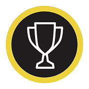 Award Trophy Drawing by CSA Images Award Trophy Drawing by CSA Images