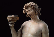 Bacchus, Detail, 1497 Photograph by Michelangelo Buonarroti Bacchus, Detail, 1497 Photograph by Michelangelo Buonarroti